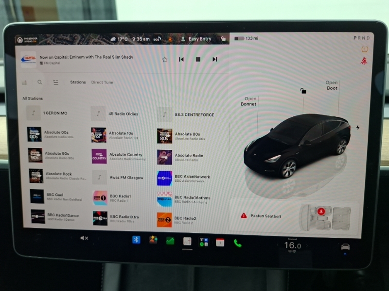 Tesla Model Y Rwd 19Alloys, Pan Roof, Black Lthr, Sat Black #11
