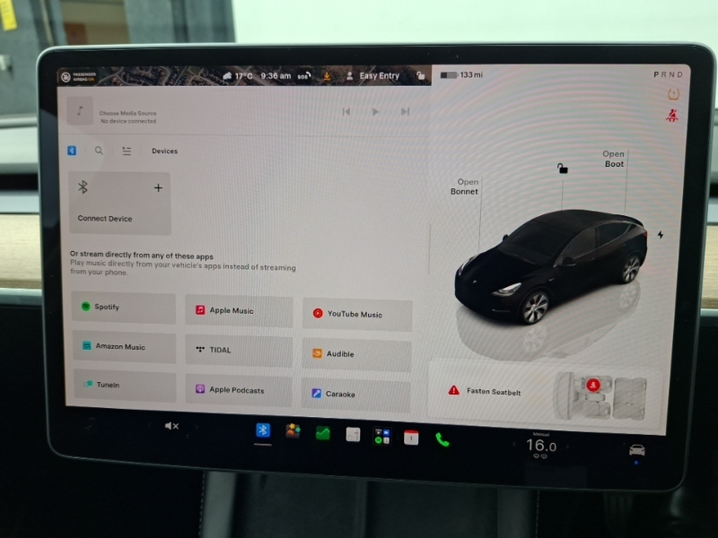 Tesla Model Y Rwd 19Alloys, Pan Roof, Black Lthr, Sat Black #15