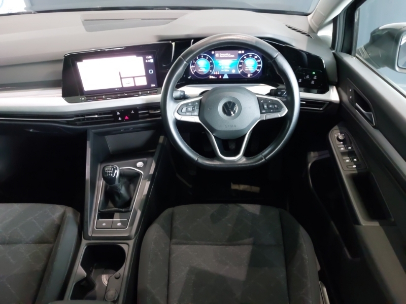 Volkswagen Golf 1.5 Etsi Mhev Style Hatchback Hybrid Ds White #8