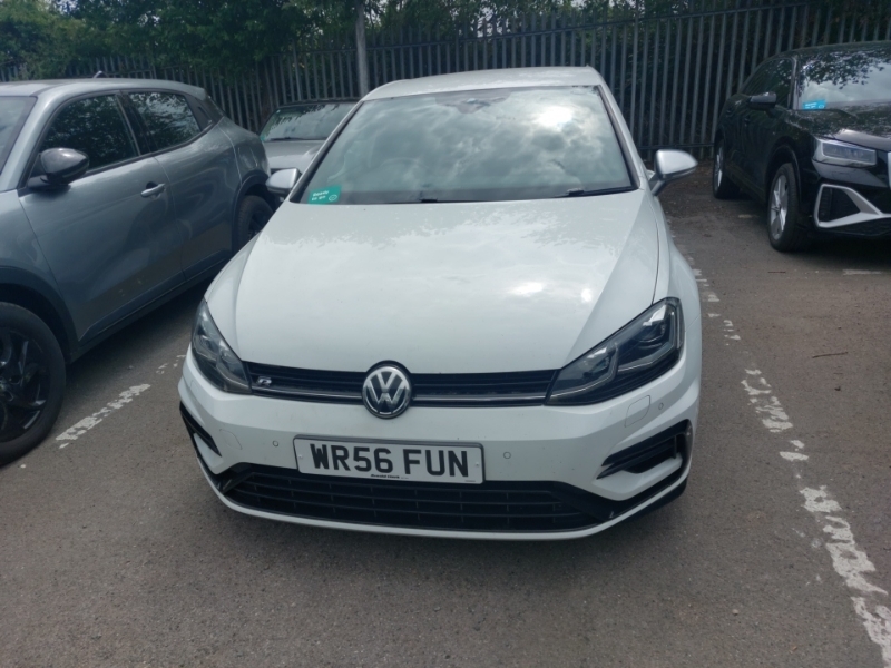 Volkswagen Golf 2.0 Tsi 300 R 4Motion Dsg White