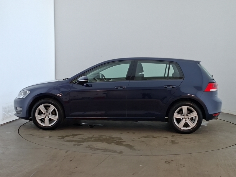 Volkswagen Golf 1.4 Tsi Match Dsg SP65KWK Blue #4