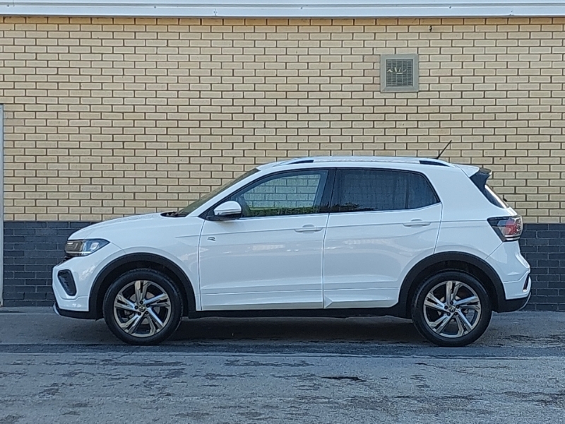 Volkswagen T-Cross 1.0 Tsi 115 R-line Dsg White #4