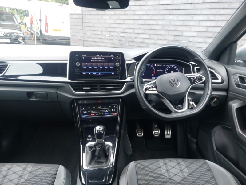 Volkswagen T-Roc 1.5 Tsi R-line Silver #3