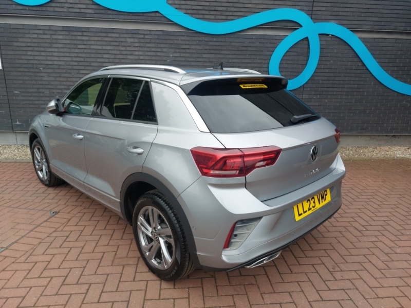 Volkswagen T-Roc 1.5 Tsi R-line Silver #2