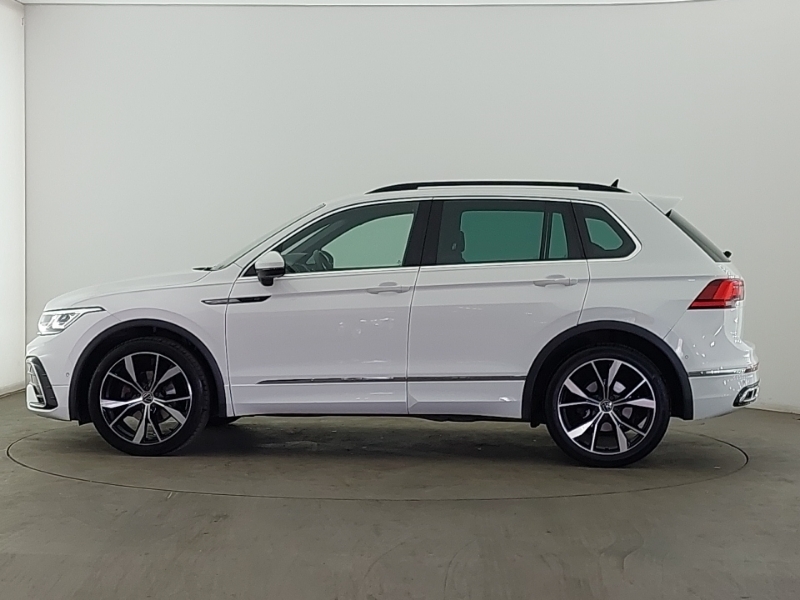 Volkswagen Tiguan 2.0 Tdi R-line Dsg White #4