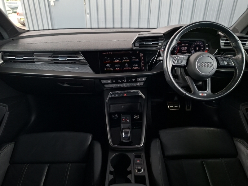 Audi A3 40 Tfsi E S Line S Tronic NJ21LKN White #3
