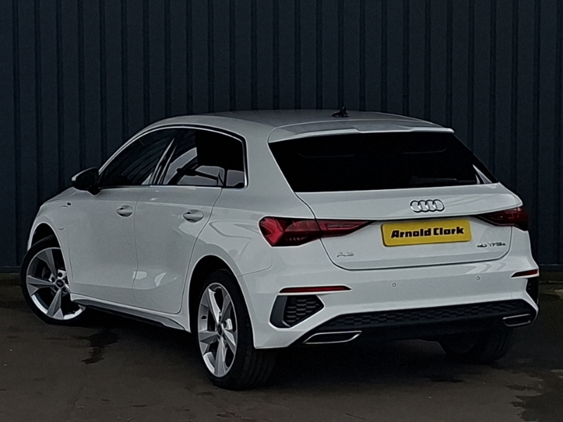 Audi A3 40 Tfsi E S Line S Tronic NJ21LKN White #2