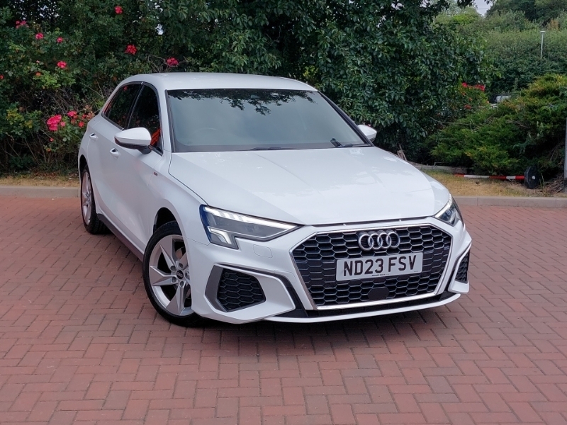 Audi A3 40 Tfsi E S Line S Troniccs 17 Inch Alloy White