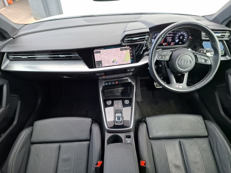 Audi A3 30 Tfsi S Line S Tronic KS23SOH White #3