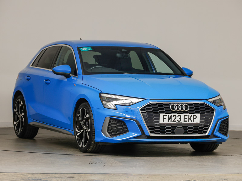 Audi A3 30 Tfsi S Line S Tronic Blue