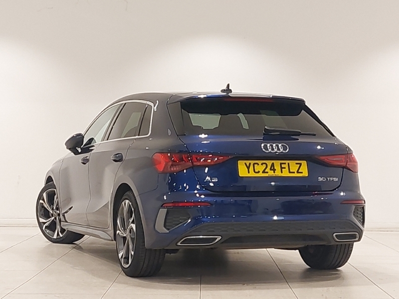 Audi A3 30 Tfsi S Line S Tronic YC24FLZ Blue #2