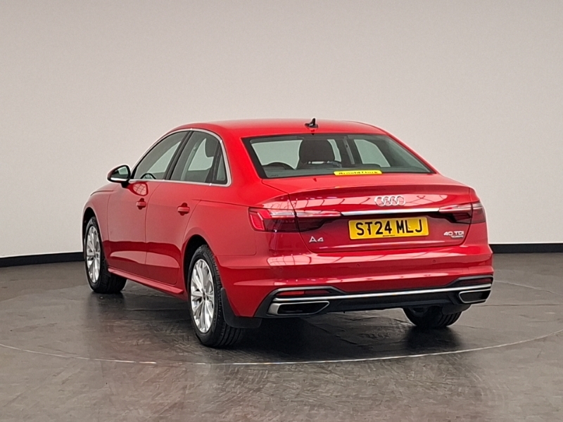 Audi A4 40 Tdi 204 Quattro Sport S Tronic 17 Alloy Red #2