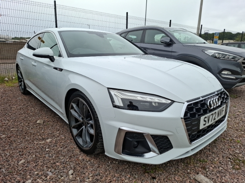 Audi A5 40 Tfsi 204 S Line S Tronic White