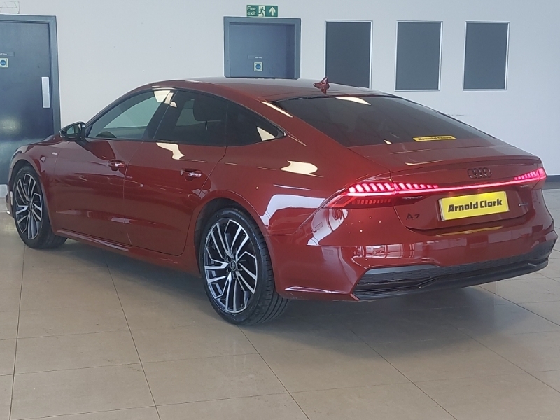Audi A7 45 Tfsi Quattro Black Edition S Tronic Red #2