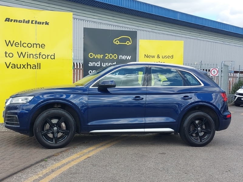 Audi Q5 2.0 Tdi Quattro Sport S Tronic Blue #4