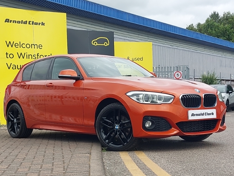BMW 1 Series 120D Xdrive M Sport Step Orange