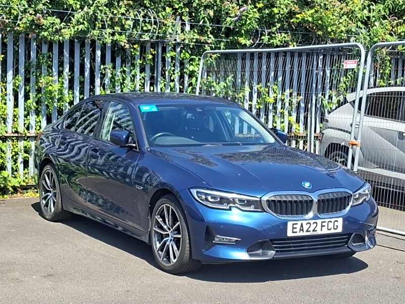 BMW 3 Series 330E Sport Pro Step Blue