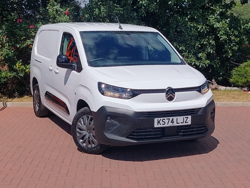 Citroen Berlingo 1.5 Bluehdi 100Ps Van Driver White