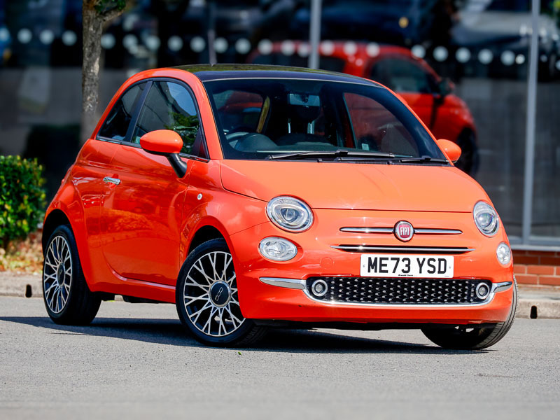 Fiat 500 1.0 Mild Hybrid Top Orange
