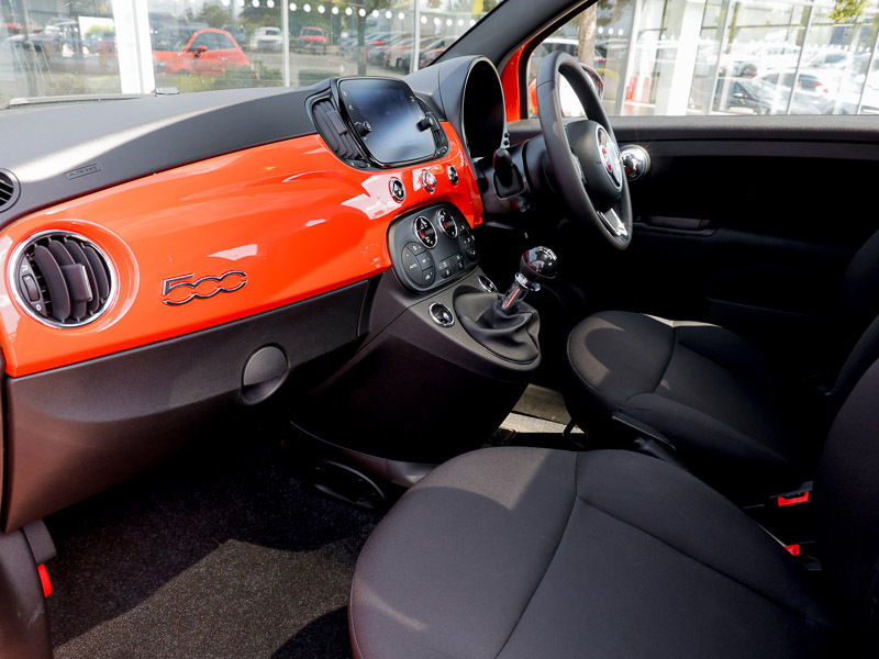 Fiat 500 1.0 Mild Hybrid Top ME73YSD Orange #5