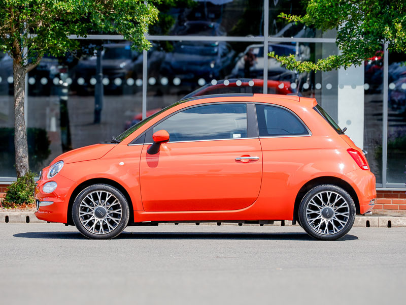 Fiat 500 1.0 Mild Hybrid Top ME73YSD Orange #4