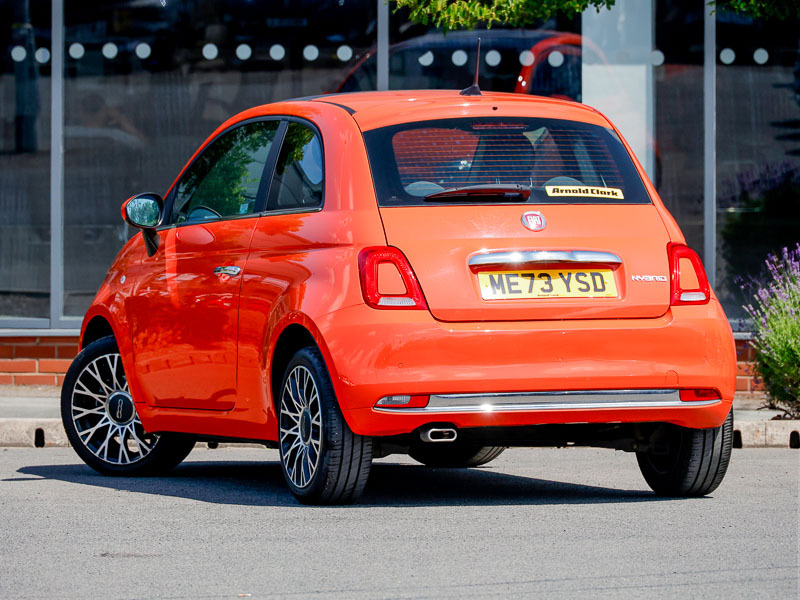 Fiat 500 1.0 Mild Hybrid Top ME73YSD Orange #2