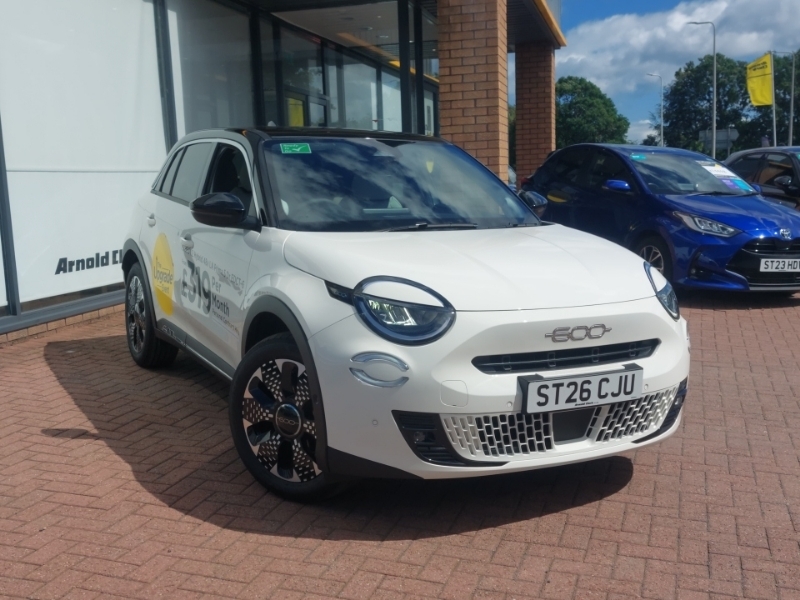 Fiat 600 1.2 Hybrid 48V La Prima Edct-6 White