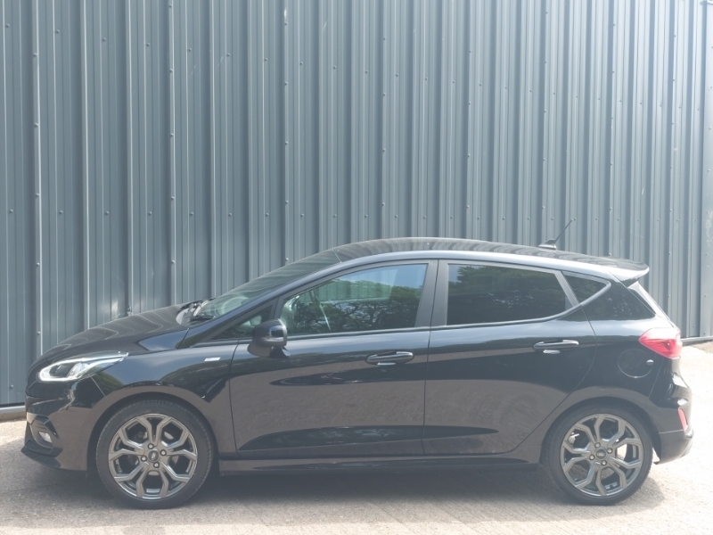 Ford Fiesta 1.0 Ecoboost 95 St-line Edition MX70UAB Black #4