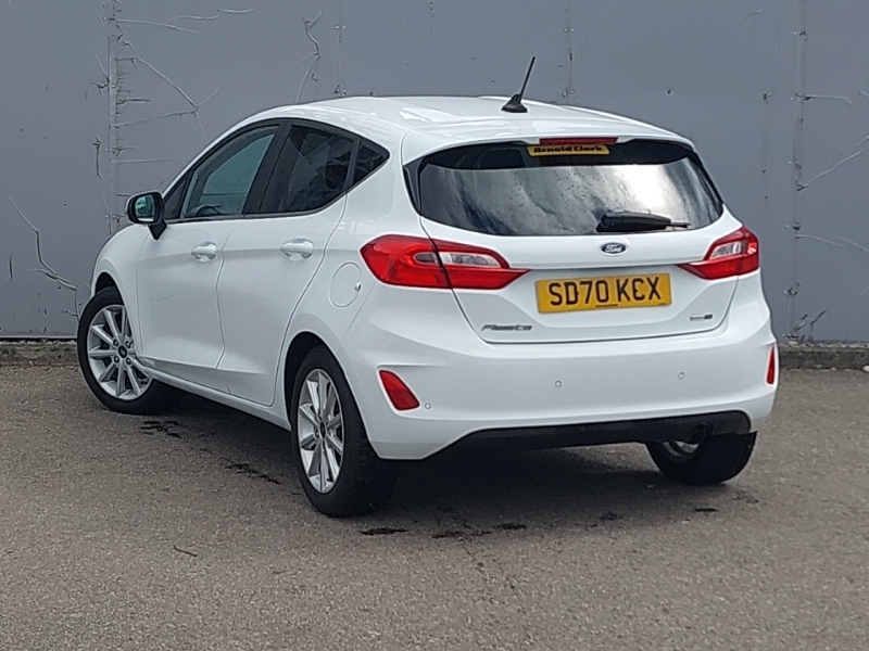 Ford Fiesta 1.0 Ecoboost Hybrid Mhev 125 Titanium SD70KCX White #2