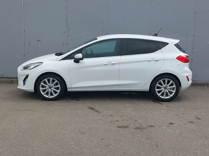 Ford Fiesta 1.0 Ecoboost Hybrid Mhev 125 Titanium SD70KCX White #4