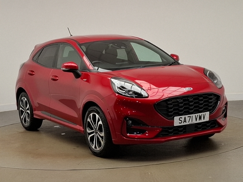 Ford Puma 1.0 Ecoboost Hybrid Mhev St-line Design Dct Red