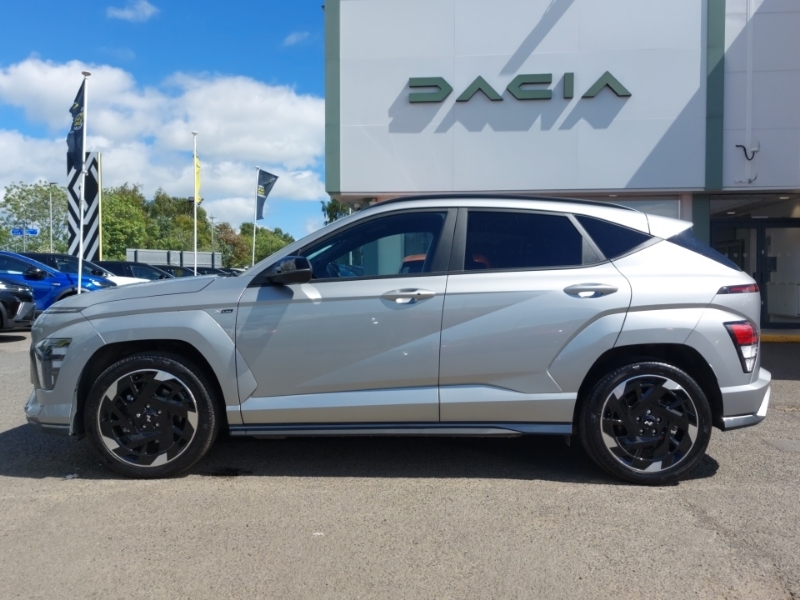 Hyundai Kona 160Kw N Line 65Kwh Silver #4