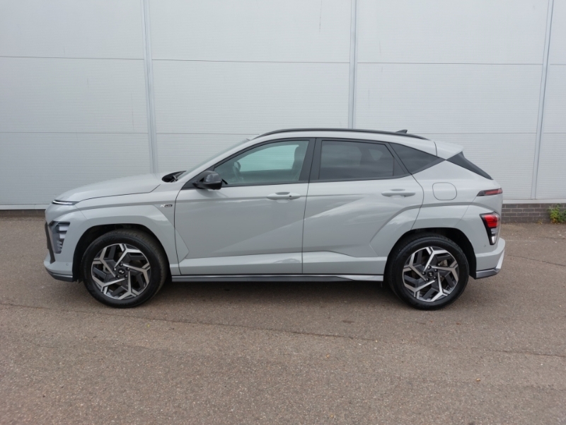 Hyundai Kona 1.6 Hybrid 129 N Line S Dct Grey #4