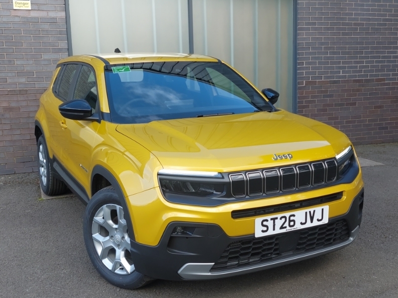 Jeep Avenger 1.2 Altitude ST26JVJ Yellow