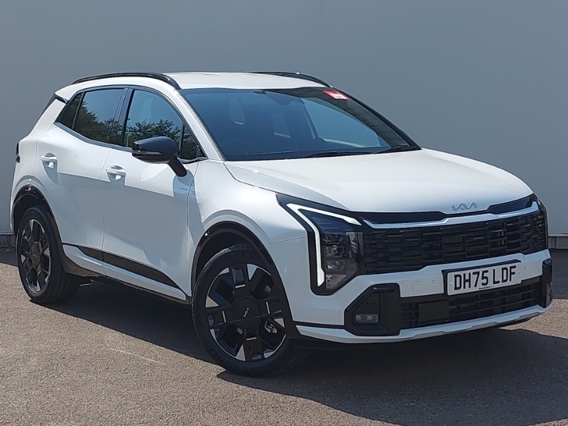 Kia Sportage 1.6T Gdi Hev Gt-line White