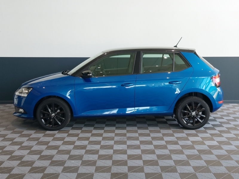 Skoda Fabia 1.0 Tsi Colour Edition YH69HVD Blue #4
