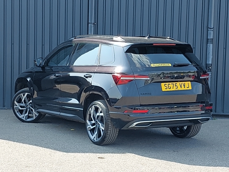 Skoda Karoq 1.5 Tsi Sportline Edition Dsg SG75VVJ Black #2