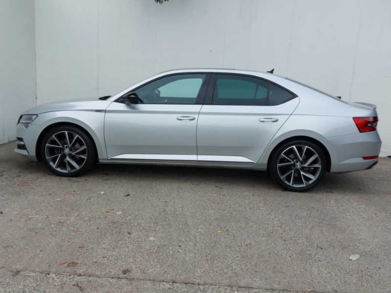 Skoda Superb 2.0 Tsi 190 Sport Line Plus Dsg Silver #4
