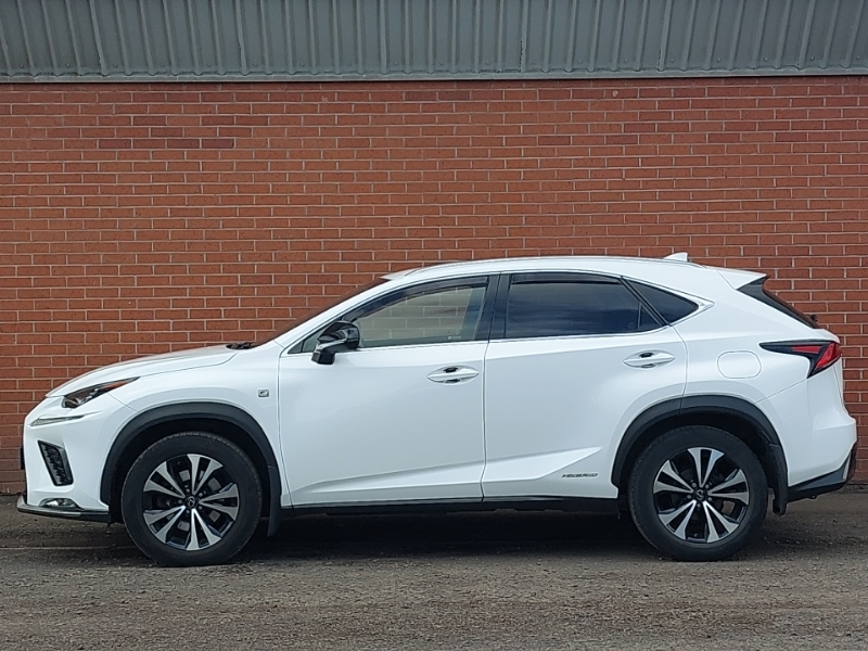Lexus NX 300H 2.5 F-sport Cvt Premium Nav White #4