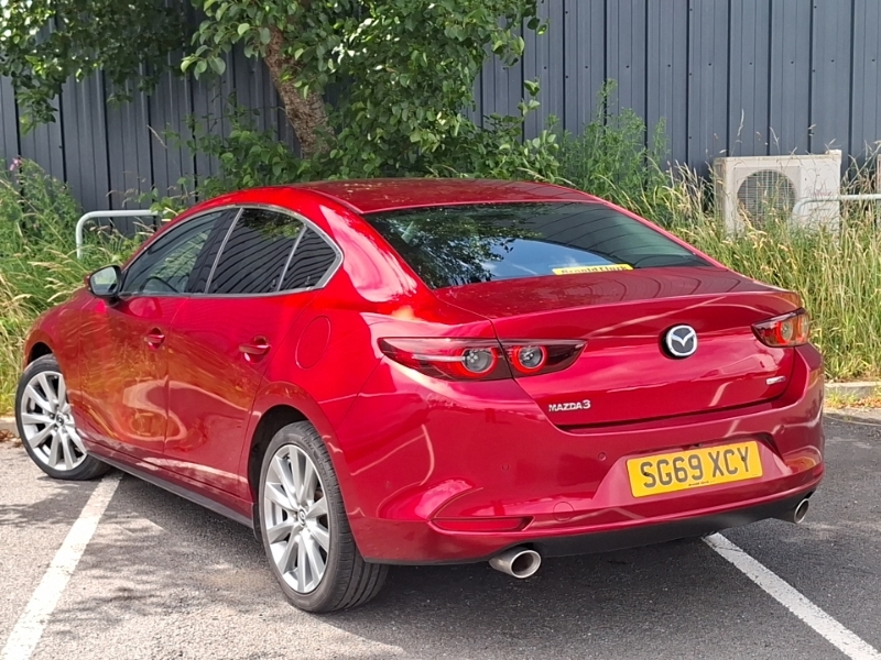 Mazda 3 2.0 Skyactiv-x Mhev Gt Sport Tech SG69XCY Red #2