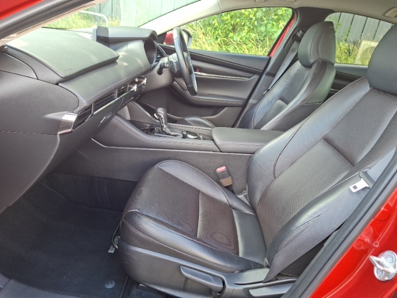 Mazda 3 2.0 Skyactiv-x Mhev Gt Sport Tech SG69XCY Red #5