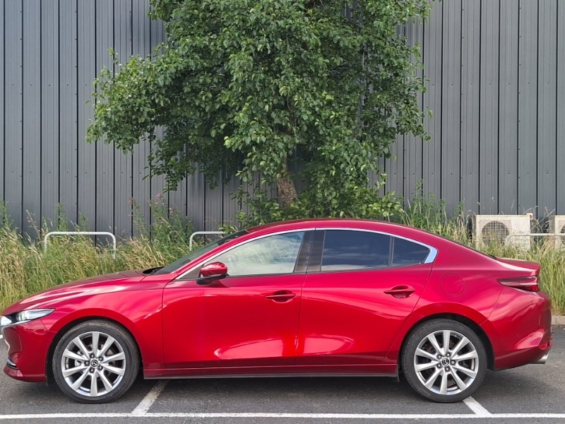 Mazda 3 2.0 Skyactiv-x Mhev Gt Sport Tech SG69XCY Red #4