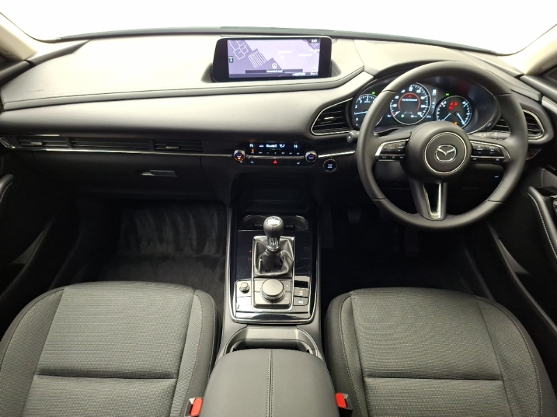 Mazda CX-30 2.5 E-skyactiv G Mhev 140 Exclusive-line White #3