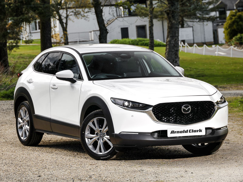 Mazda CX-30 2.5 E-skyactiv G Mhev 140 Exclusive-line White