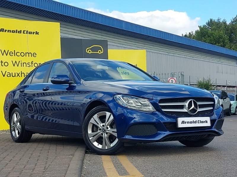 Mercedes-Benz C Class C200 Se Executive Edition 9G-tronic Blue
