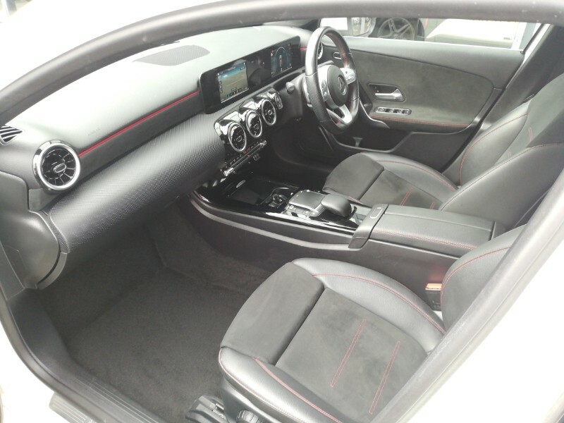 Mercedes-Benz A Class A200 Amg Line BC21OYW White #5