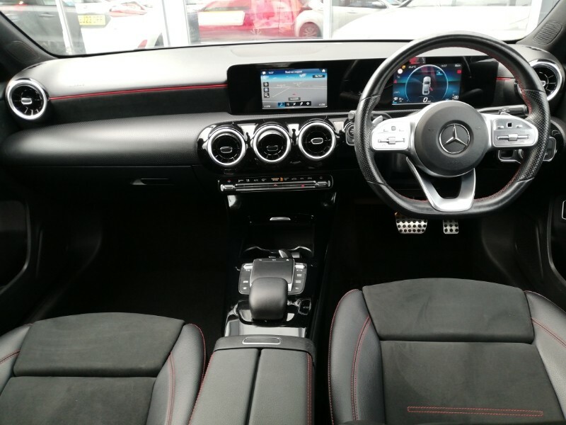 Mercedes-Benz A Class A200 Amg Line BC21OYW White #3