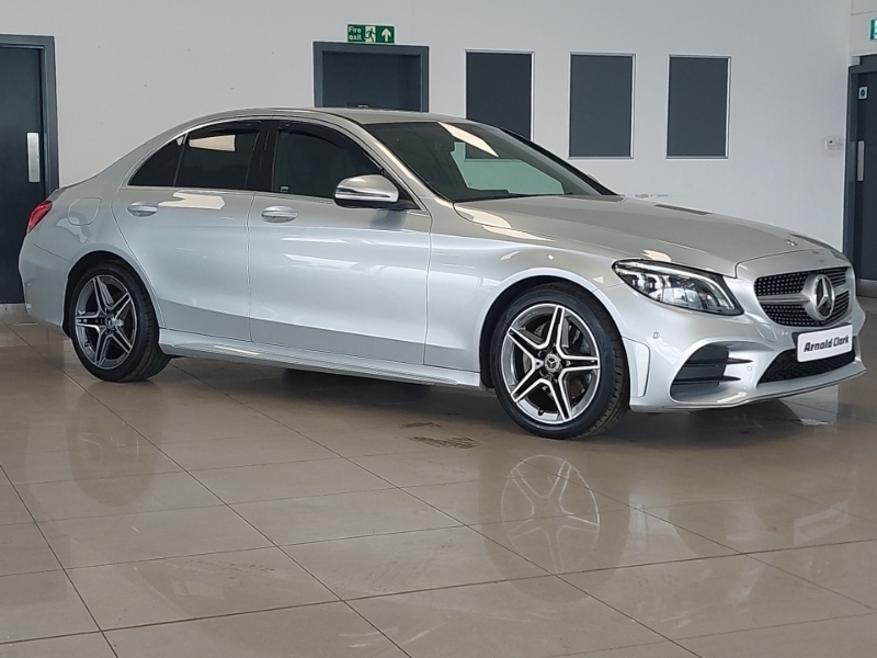 Mercedes-Benz C Class C200d Amg Line Edition Premium Silver