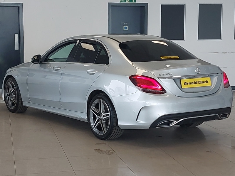 Mercedes-Benz C Class C200d Amg Line Edition Premium Silver #2
