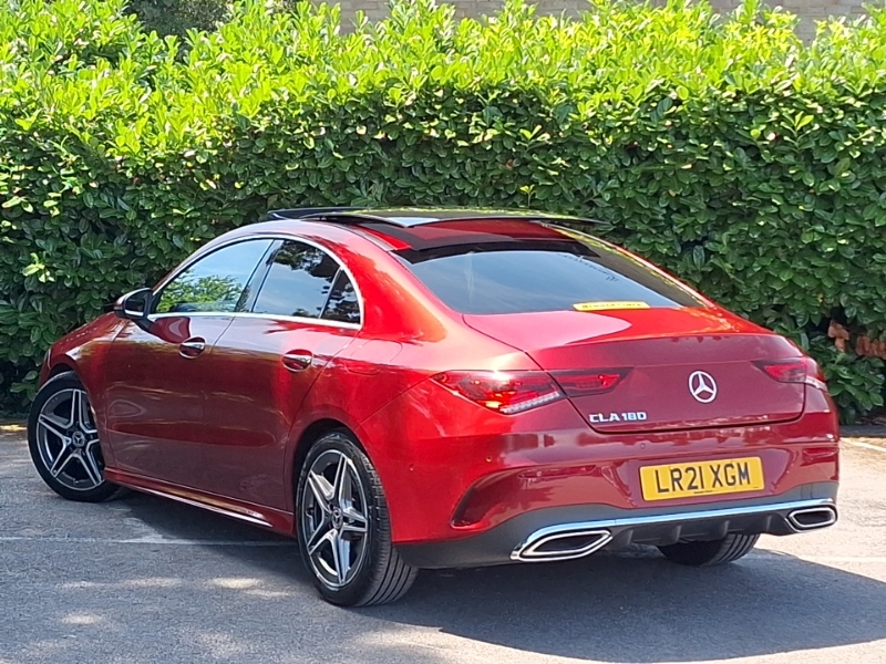 Mercedes-Benz CLA Class Cla 180 Amg Line Premium Plus Tip LR21XGM Red #2